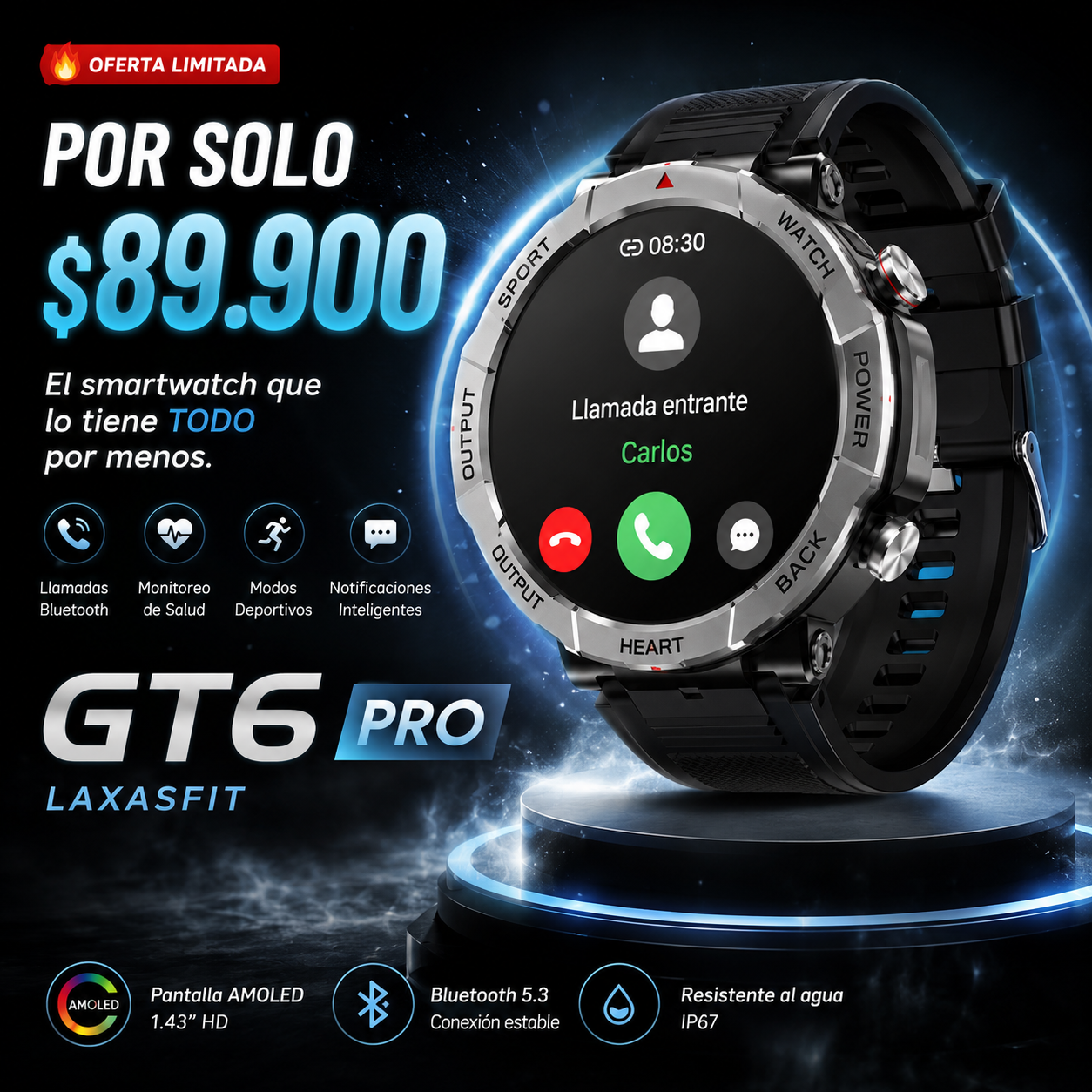 ELEGANCIA Y TECNOLOGÍA EN UN SOLO DISPOSITIVO