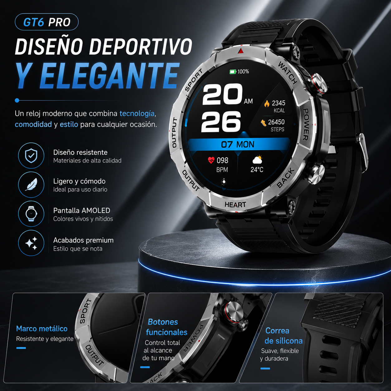 ELEGANCIA Y TECNOLOGÍA EN UN SOLO DISPOSITIVO