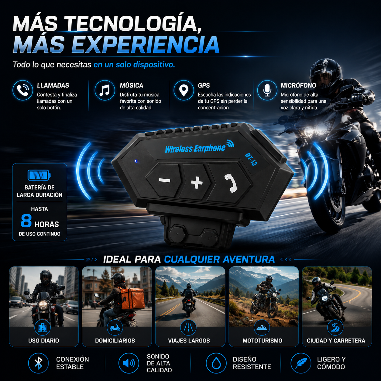 El accesorio que todo motociclista debería tener.