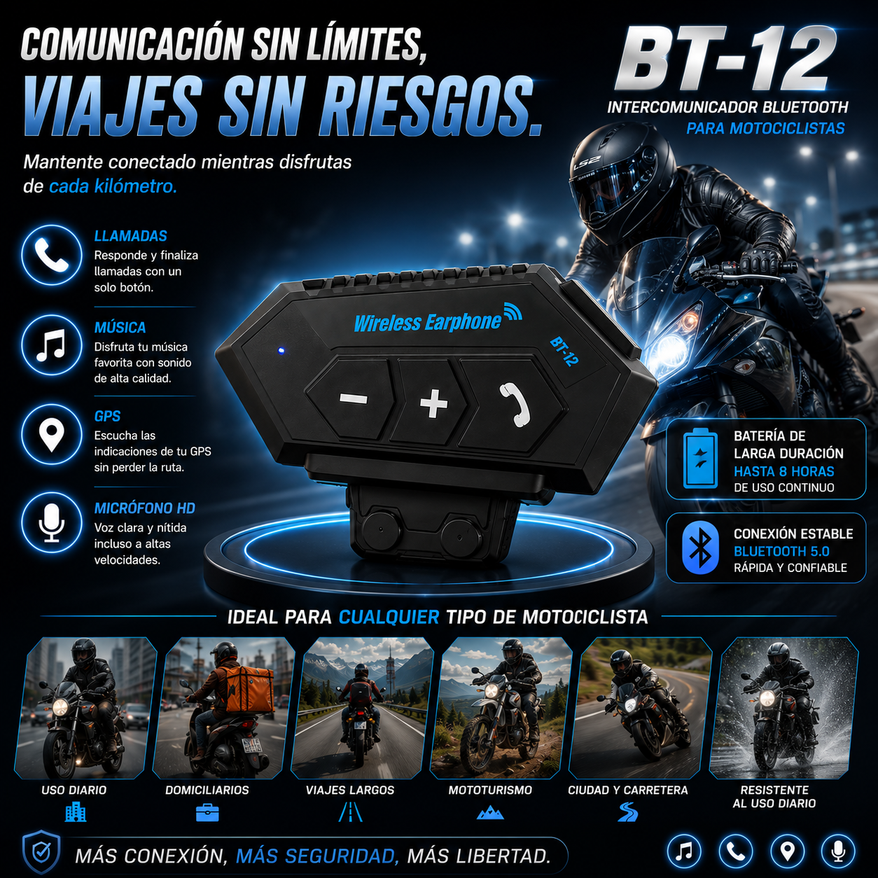 El accesorio que todo motociclista debería tener.
